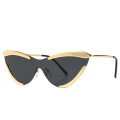 New Sunglasses Women Vintage Gradient Glasses Retro Cat Eye Sun Glasses Female
